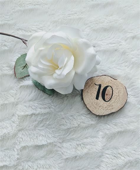 Rustic Table Numbers, Rustic Wedding Decor, Wooden Table Numbers, Table ...