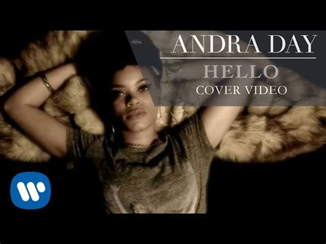 Andra Day - Hello [Lionel Richie Cover Video] - YouTube