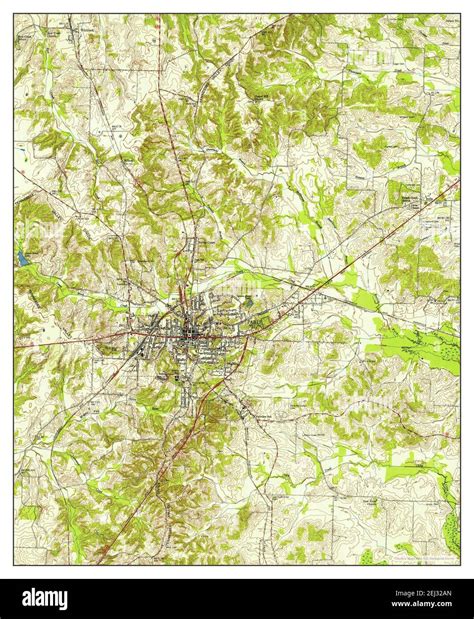 Paris, Tennessee, map 1950, 1:24000, United States of America by ...