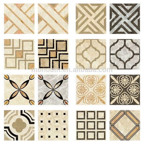 Italian Waterjet Beige Stone Polished Marble Pattern Floor Design - Buy ...