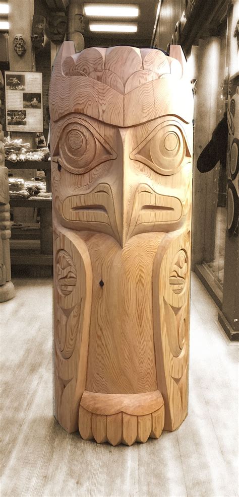 Owl Totem by Terry Horne | Wood carving art, Totem pole, Totem pole art