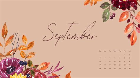 September 2023 Calendar Wallpaper - iXpap