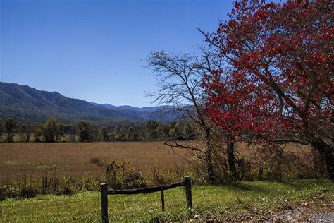 Cades Cove Fall Colors Photograph by Kathy Clark - Fine Art America