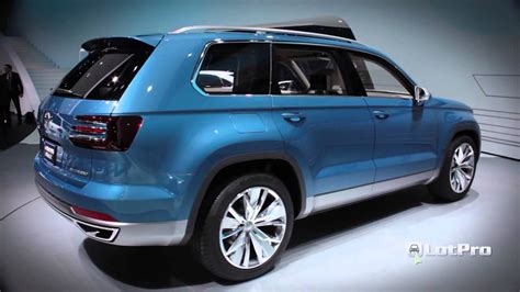 VW Cross Blue SUV concept Preview - 2013 Detroit Auto Show - YouTube