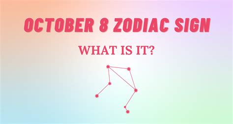 October 8 Zodiac Sign Explained | So Syncd