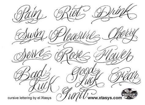 tattoo letters in cursive | Fancy cursive fonts, Tattoo lettering ...