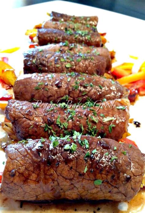 Beef Roll Ups . Delicious tender pieces of beef wrapped around cheese ...