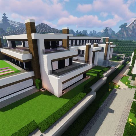 Modern House Design In Minecraft - Image to u