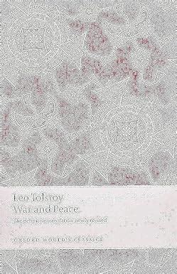 Amazon.com: War and Peace (Oxford World's Classics): 9780199232765 ...