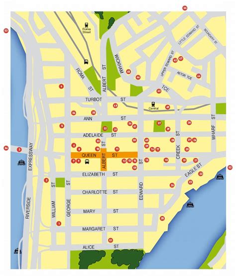 Large Brisbane Maps for Free Download and Print | High-Resolution and ...