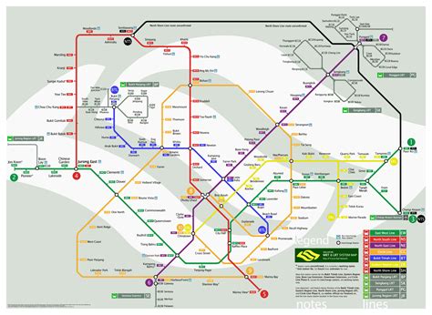 Singapore Future Railway System Map - Singapore • mappery