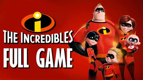 The Incredibles - Full Game Walkthrough - YouTube