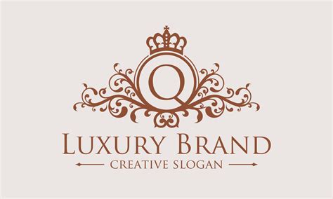 Floral Heraldic Luxury circle Logo template in vector for Restaurant ...