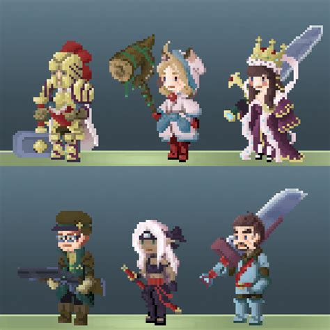 Pixel-Art RPG-characters By AllanGarib On DeviantArt, 55% OFF