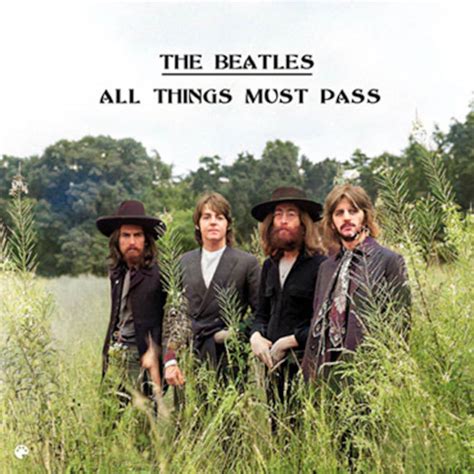 Beatles Ultra Rare Alternate All Things Must Pass COLOR Cover LP Vinyl ...