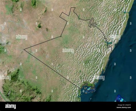 Kwale, county of Kenya. High resolution satellite map Stock Photo - Alamy