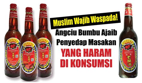 Muslim Wajib Waspada! Angciu Bumbu Ajaib Penyedap Masakan yang Haram di ...