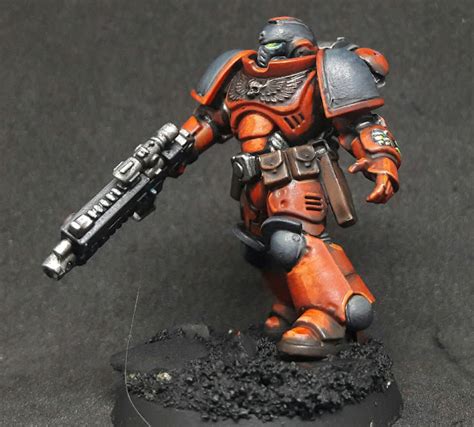 30Kplus40K: Painting Primaris Marines - Mark II Paint Scheme | Marine ...