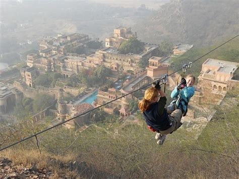 Zip Lining, neemrana, India - Top Attractions, Things to Do ...