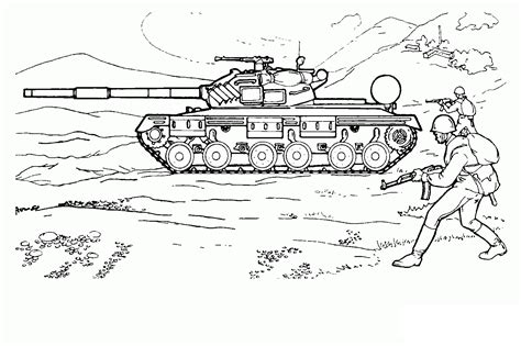 25+ army tank coloring sheet - GrahameDesmond