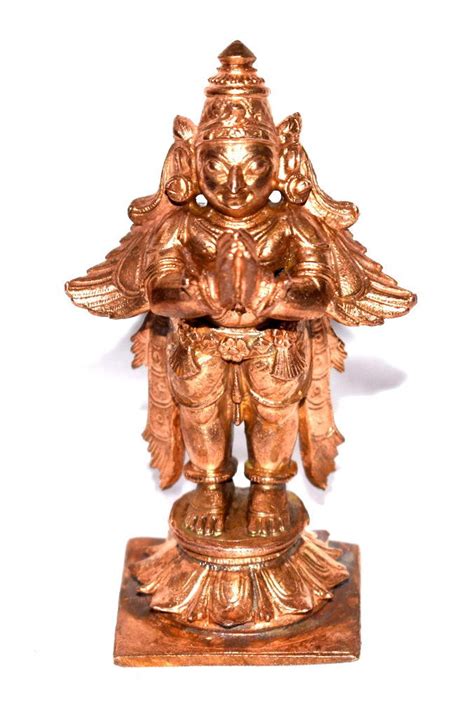 Lord Garuda the Vahana of Lord Vishnu in Pure Copper | Etsy