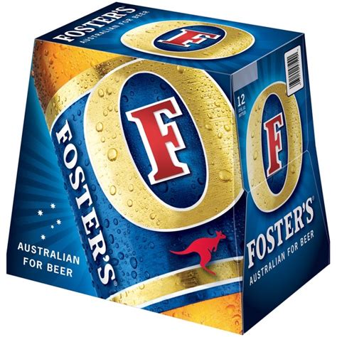 Foster's Lager (12 fl oz) - Instacart