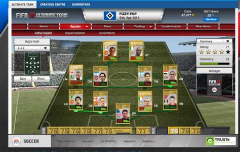 Show us your Ultimate Team....... - FIFA 12 - Giant Bomb