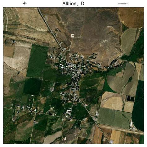 Aerial Photography Map of Albion, ID Idaho