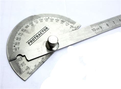 Rotary Protractor Measuring Angle Square Drawing Line Rule Gauge ...