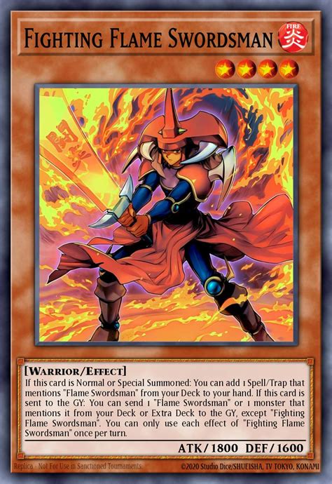 Fighting Flame Swordsman - Yu-Gi-Oh! Card Database - YGOPRODeck