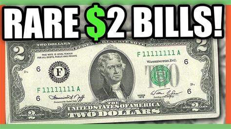 $2 DOLLAR BILLS WORTH MONEY - RARE MONEY TO LOOK FOR IN CIRCULATION ...