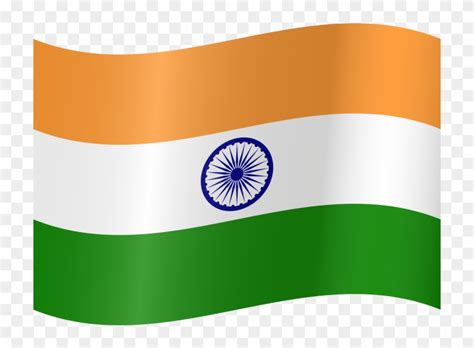 Indian Flag Waving Whatsapp Indian Flag Emoji Clipart Large Size ...