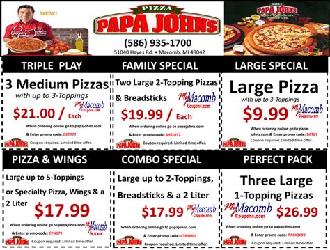 Papa Johns Codes | Coupon Codes Blog