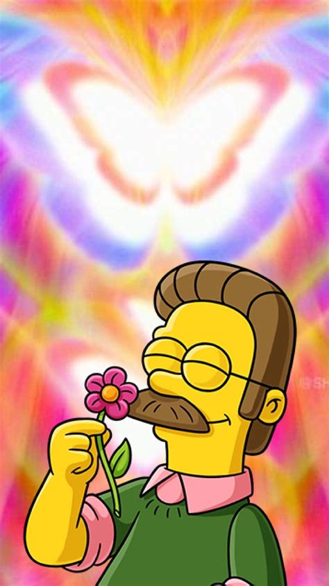 Ned Flanders, I Wallpaper, The Simpsons, Aesthetic Wallpapers, Cute ...