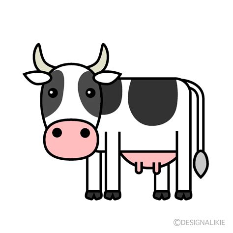 Milk Cow Clip Art Free PNG Image｜Illustoon