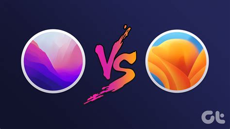 macOS Ventura vs macOS Monterey: What's the Difference - Guiding Tech