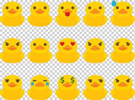 Free download | Duck template, Rubber duck Emoji Emoticon, Duck look ...