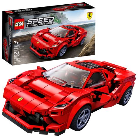 LEGO Speed Champions 76895 Ferrari F8 Tributo Racing Model Car, Vehicle ...