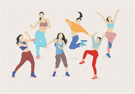 Zumba Party Background Clipart