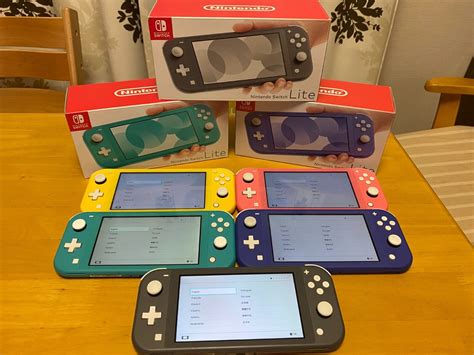 Nintendo Switch Lite Light Various colors to choose Console & USB cable ...