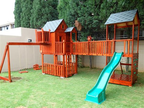 Benny's Creative Woodworkz Playpark Jungle Gym Design with Play Tower ...