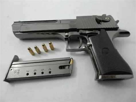 1/2.05 metal fake gun Desert Eagle Black Ver. gun police handgun toy ...