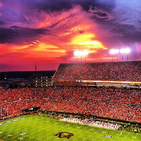 Jordan-Hare Stadium: Auburn University | Auburn university, Auburn ...