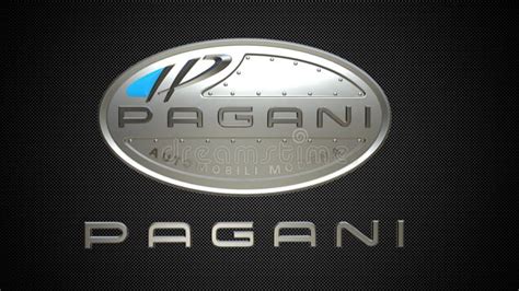 Pagani Motors logo editorial photo. Image of logo, shot - 239840701