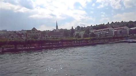 Boat Trip (Richterswil to Wädenswil, Lake Zurich, Switzerland) - YouTube