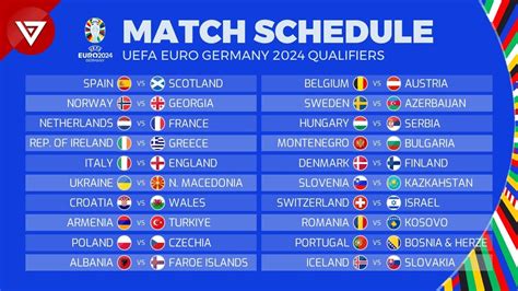 Darin Gill Buzz: Uefa Euro 2024 Match Schedule