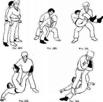 Combat of SAMBO unarmed selfdefense - Single Combats