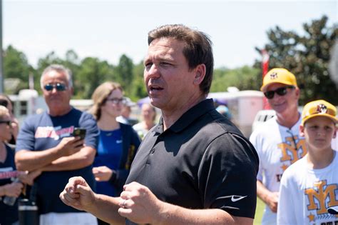 Gallery: Governor Ron DeSantis Visits Little League Baseball Tournament ...