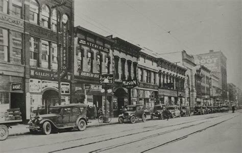 Wabash Avenue 1930. | Terre haute indiana, Terre haute, Indiana