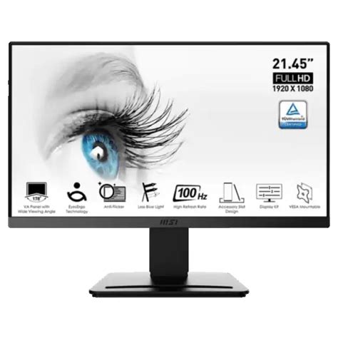 MSI PRO MP223 21.45" Full HD Monitor Price In Bangladesh | Basictech Bd